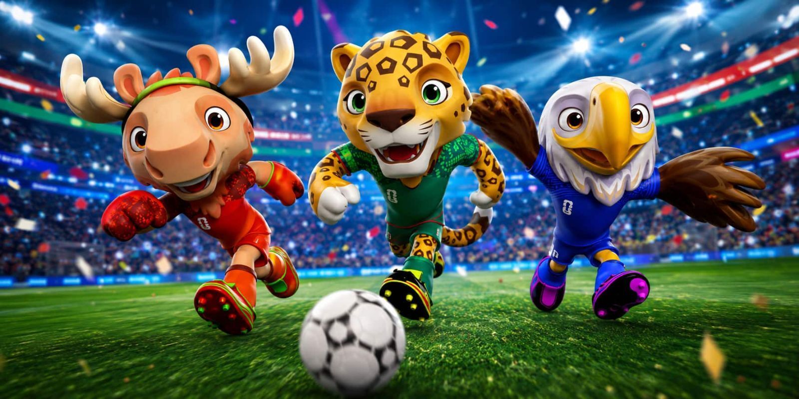 Mascotas oficiales del Mundial 2026