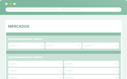 Selecciona el mercado 